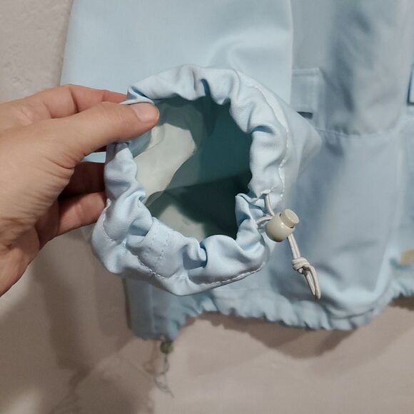 Nike Y2K Light Blue Hooded Jacket Size L - Picture 5 of 15